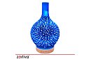 Aroma difuzér Zortiva 200 ml, RGB LED lampa, 3D efekt, aromaterapie