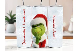 Cestovní termokelímek s brčkem 590 ml – Grinch (Odporné svátky!) 02