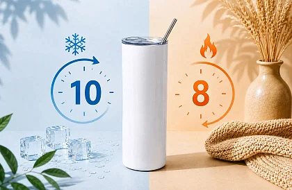 Cestovní termokelímek s brčkem 590 ml – Roztomilá panda a květy 09