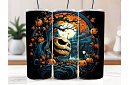 Cestovní termokelímek s brčkem 590 ml – Halloweenský král Jack a dýně 27