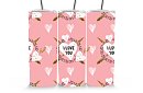 Cestovní termokelímek s brčkem 590 ml – I Love You 33