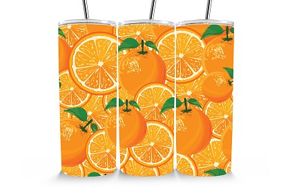 Cestovní termokelímek s brčkem 590 ml – Šťavnaté pomeranče 34