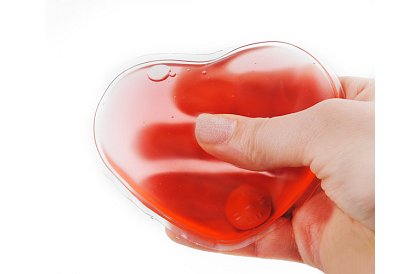 Opakovaně použitelný gelový ohřívač rukou a těla – Srdce