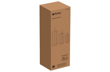 Velká sada tří stříbrných luceren (63, 49, 38 cm) na svíčky a dekorace
