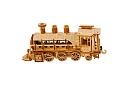3D dřevěné puzzle - Parní lokomotiva s tendrem