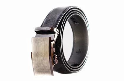 Pánské opasky Carro - kožený opasek s automatickým zapínáním