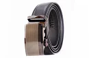 Pánské opasky Carro - kožený opasek s automatickým zapínáním