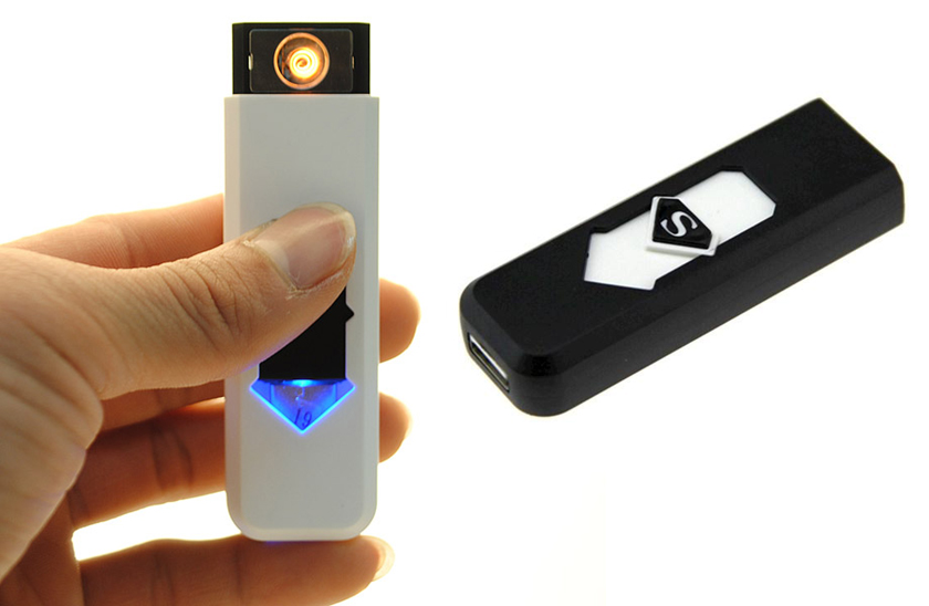 Elektrický zapalovač cigaret, nabíjení přes USB