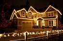 Vánoční venkovní LED řetězy - Efektní světelný řetěz - 50 metrů