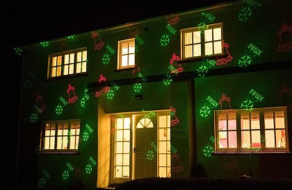 Vánoční laserový projektor - Tématické obrázky