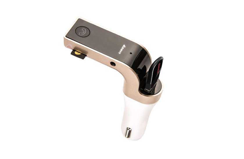 Levně Bluetooth FM Transmitter, na USB a micro SD karty