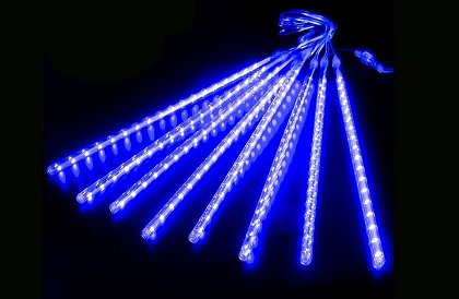 LED světelné rampouchy – 4 barvy – 30 cm