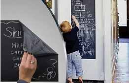 Samolepicí černá tabule - 45x200 cm