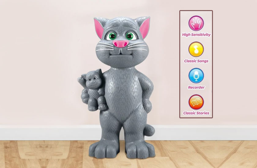 Levně Mluvící kocour Talking Tom - Interaktivní hračka