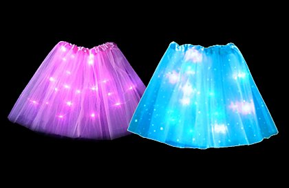 LED svítící sukně PRINCESS