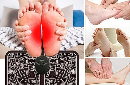 Elektrická masážní podložka nohou