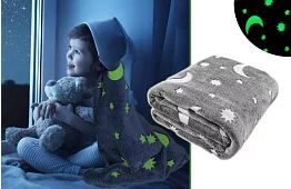 Svítící deka s mikrovlákna - Soft Dreams - 100x150cm