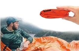 Nouzový outdoorový kempovací termální spací pytel