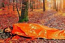 Nouzový outdoorový kempovací termální spací pytel