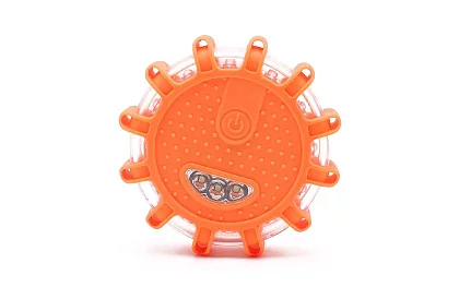 LED nouzové výstražné světlo s magnetem – voděodolné a nárazuvzdorné