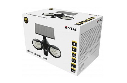 ENTAC - Solární osvětlení 56 LED 10W se senzorem pohybu