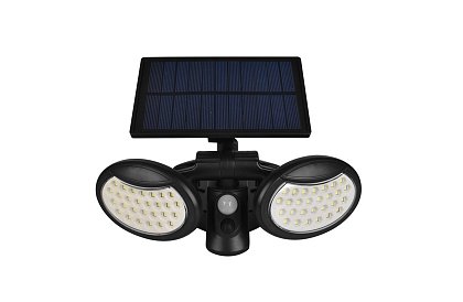 ENTAC - Solární osvětlení 56 LED 10W se senzorem pohybu