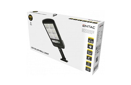 ENTAC - Solární lampa 120 LED 5W senzorem pohybu