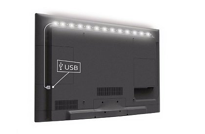 LED RGB pásek – Osvětlení za televizi – 3 metry