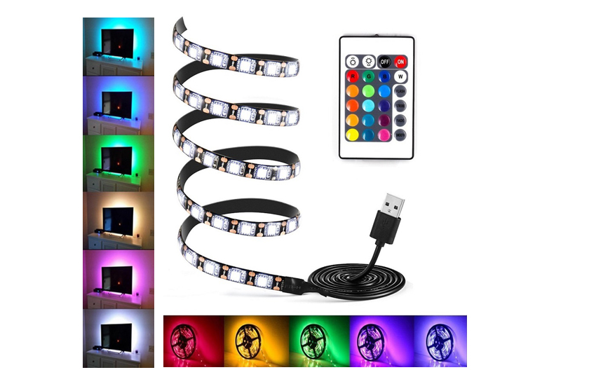 Levně LED RGB pásek – Osvětlení za televizi – 5 metrů