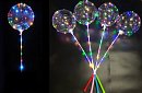 LED svítící balón s rukojetí