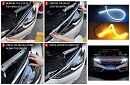 Flexibilní LED pásek do auta - dynamické blinkry + denní svícení