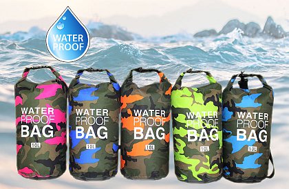 Vodotěsný vak DRY BAG - ochrání věci před vodou