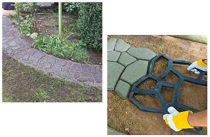 Forma na betonové chodníky – 36x36 cm