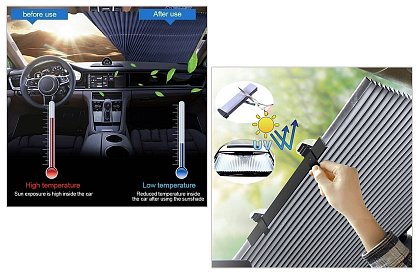 Clona do auta proti slunci - Car windshield sunshade