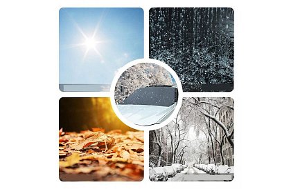 Magnetická clona na auto - ochrání vaše auto před sněhem a sluncem