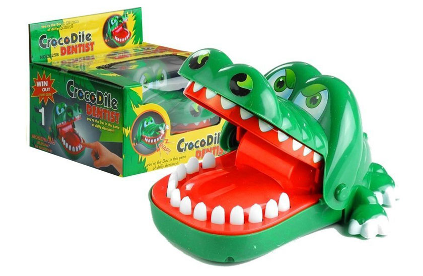 Levně Jungle Expedition hra krokodýl u zubaře