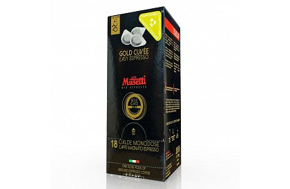 Kávové pody Musetti Gold Cuvée 18 ks