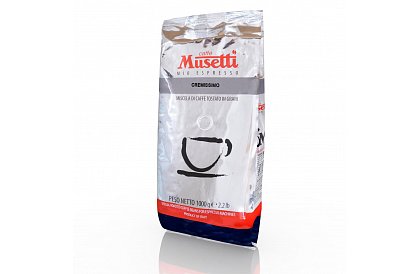 Zrnková káva Musetti Cremissimo 1kg