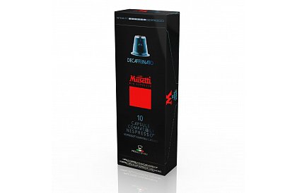 Nespresso® kompatibilní kapsle kávy Musetti Decaffeinated 10 ks