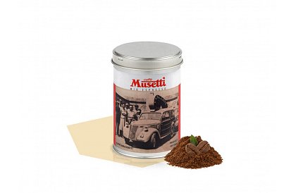 Plechovka mleté MOKA kávy Musetti Evoluzione 125 g