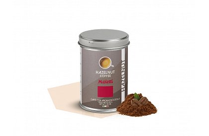 Plechovka mleté MOKA kávy Musetti Lískový oříšek 125 g