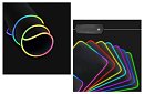 Herní podložka pod myš a klávesnici s RGB podsvícením - 80 x 30 cm