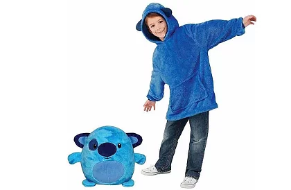 Kids Hoodie 3 v 1 –  Polštářová mikina - Mikina, polštář a hračka