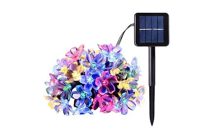 Dekorativní venkovní solární řetěz s 40 LED – Lights Flowers