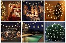 Dekorativní venkovní solární řetěz s 40 LED – Lights Star