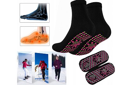 Masážní hřejivé ponožky - Hot socks