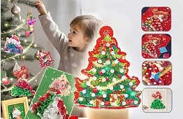 Kreativní sada tvoření vánočních ozdob – Christmas Toys