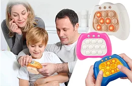 Rychlostní herní konzole POP IT - QUICK Push X2