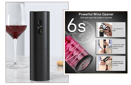 Elektrický otvírák na víno