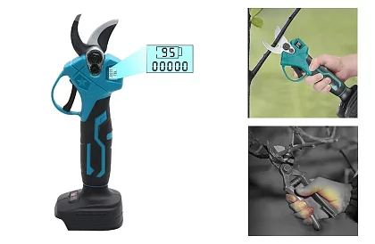 AKU zahradní nůžky HAYAMI HA 1040 + 2 baterie